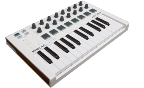 Arturia Minilab Mkii - Blanc - Clavier MaÎtre - Variation 1