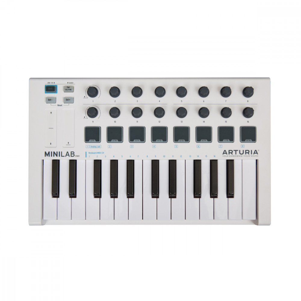 Arturia Minilab Mkii - Blanc - Clavier MaÎtre - Variation 3