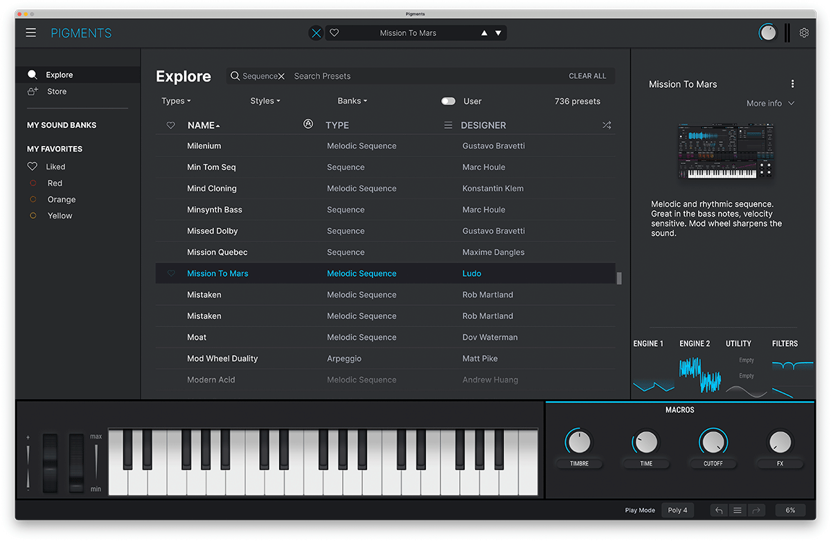 Arturia Pigments 4 Serial - Instrument Virtuel - Variation 3