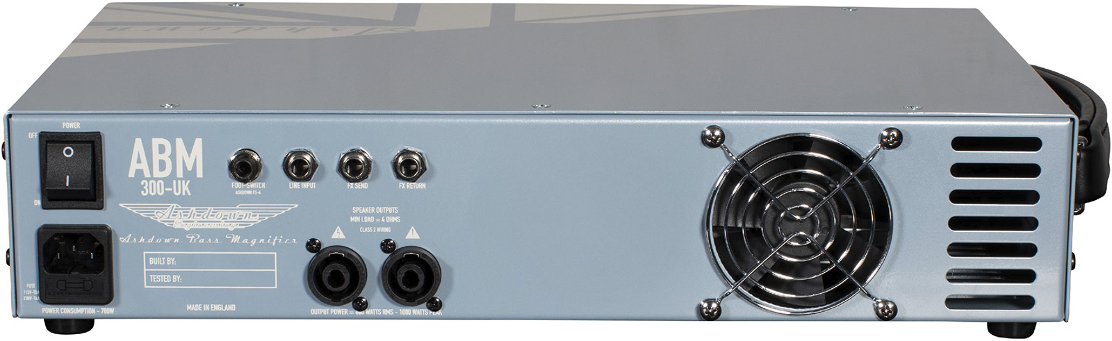 Ashdown Abm 300-uk Head 300w - TÊte Ampli Basse - Variation 3