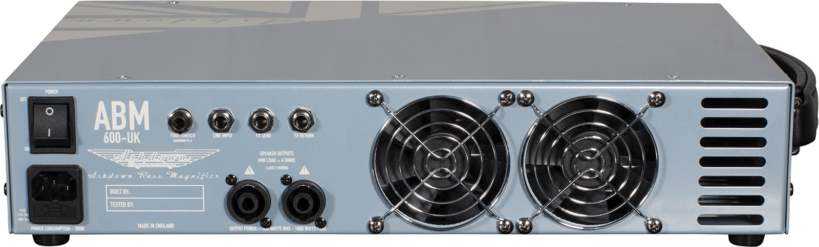 Ashdown Abm 600-uk Head 600w - TÊte Ampli Basse - Variation 3