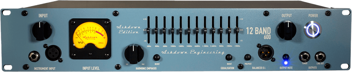 Ashdown Abm 12-band 600-uk Head 600w - TÊte Ampli Basse - Main picture