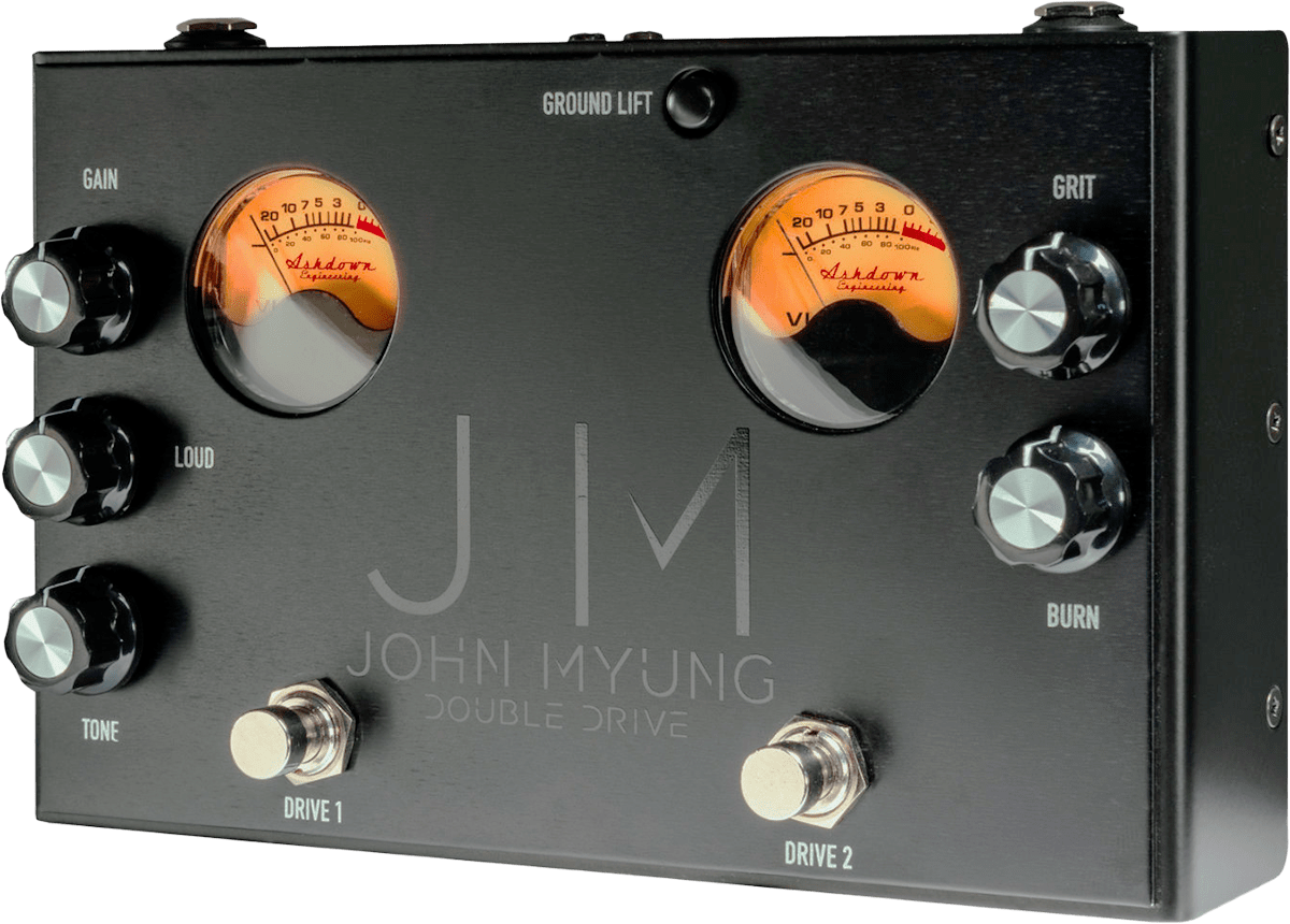 Ashdown John Myung Double Drive - PÉdale Overdrive / Distortion / Fuzz - Variation 2