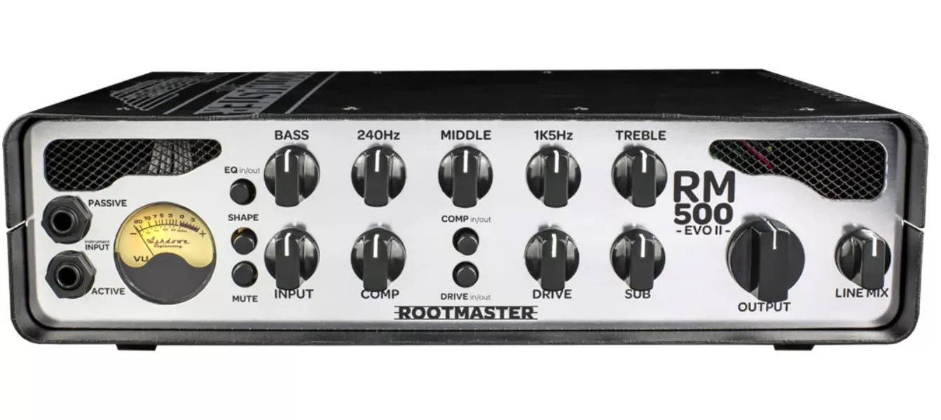 Tête　II　Ashdown　RM　EVO　ampli　500　Rootmaster　basse　Head