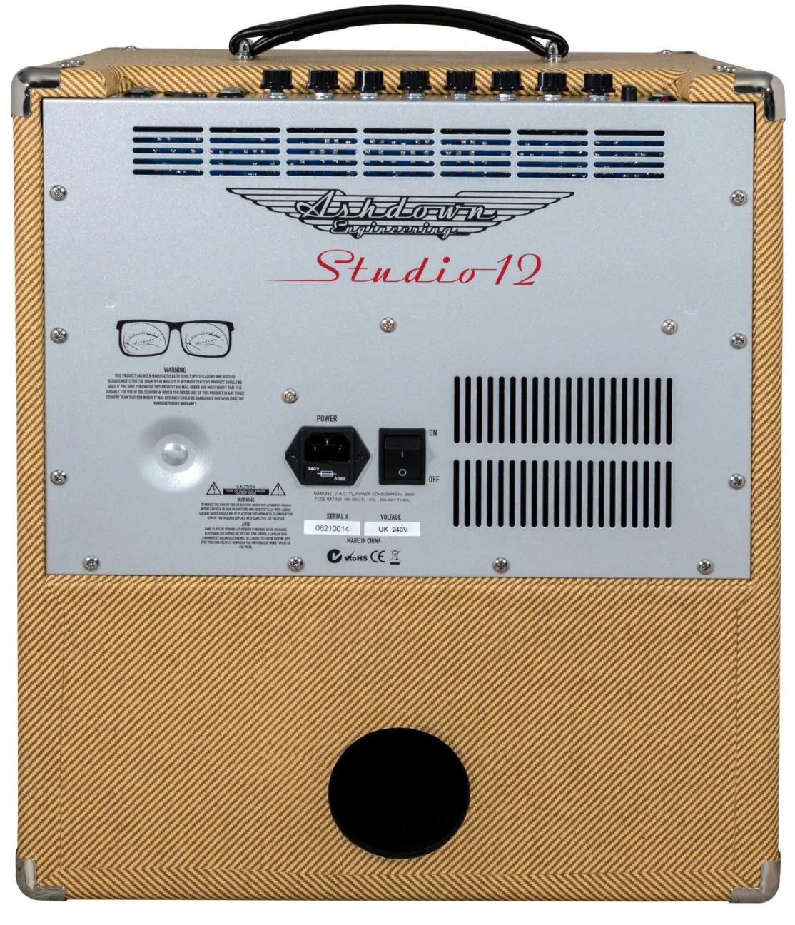 Ashdown Studio 12 Combo 1x12 120w Tweed - Combo Ampli Basse - Variation 1