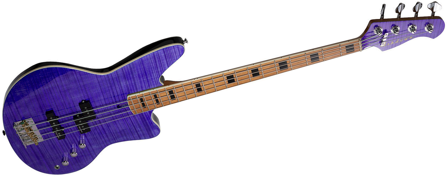 Ashdown The Saint Artisan Mn - Amethyst Flame - Basse Électrique Solid Body - Variation 2