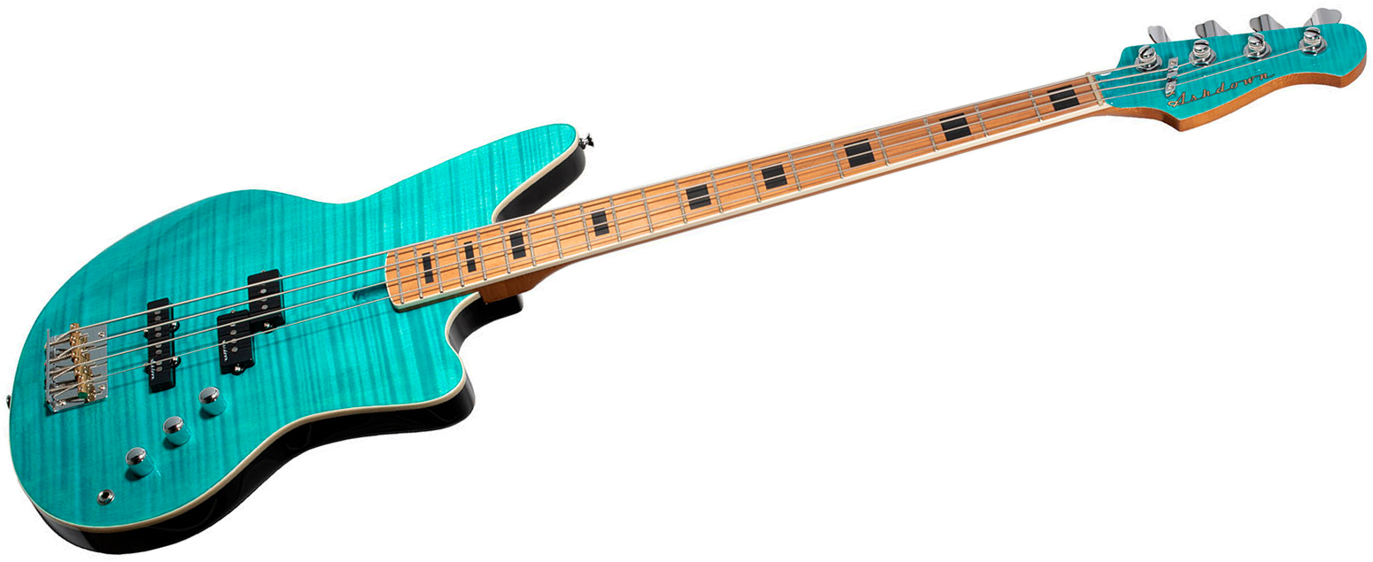 Ashdown The Saint Artisan Mn - Aegean Flame - Basse Électrique Solid Body - Variation 3