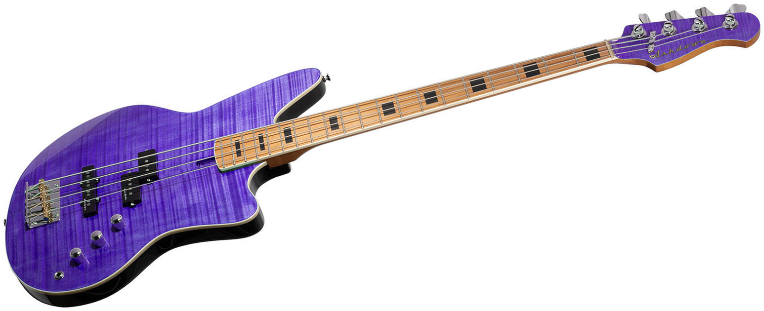 Ashdown The Saint Artisan Mn - Amethyst Flame - Basse Électrique Solid Body - Variation 3