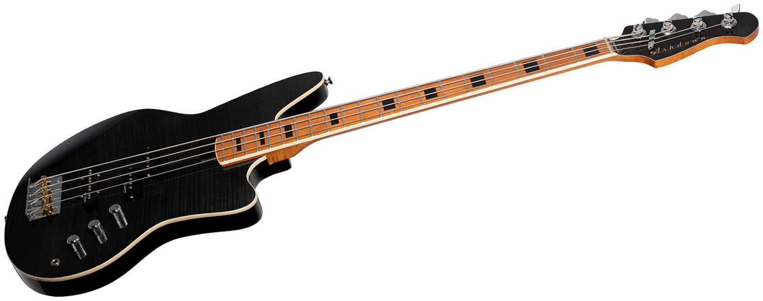 Ashdown The Saint Artisan Mn - Obsidian Flame - Basse Électrique Solid Body - Variation 3