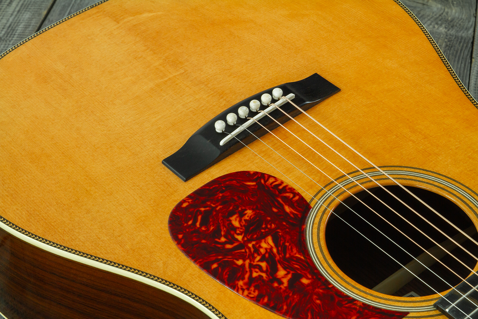 Atkin D37 Dreadnought Epicea Palissandre Eb - Aged Toned Relic Gloss Natural - Guitare Folk - Variation 16