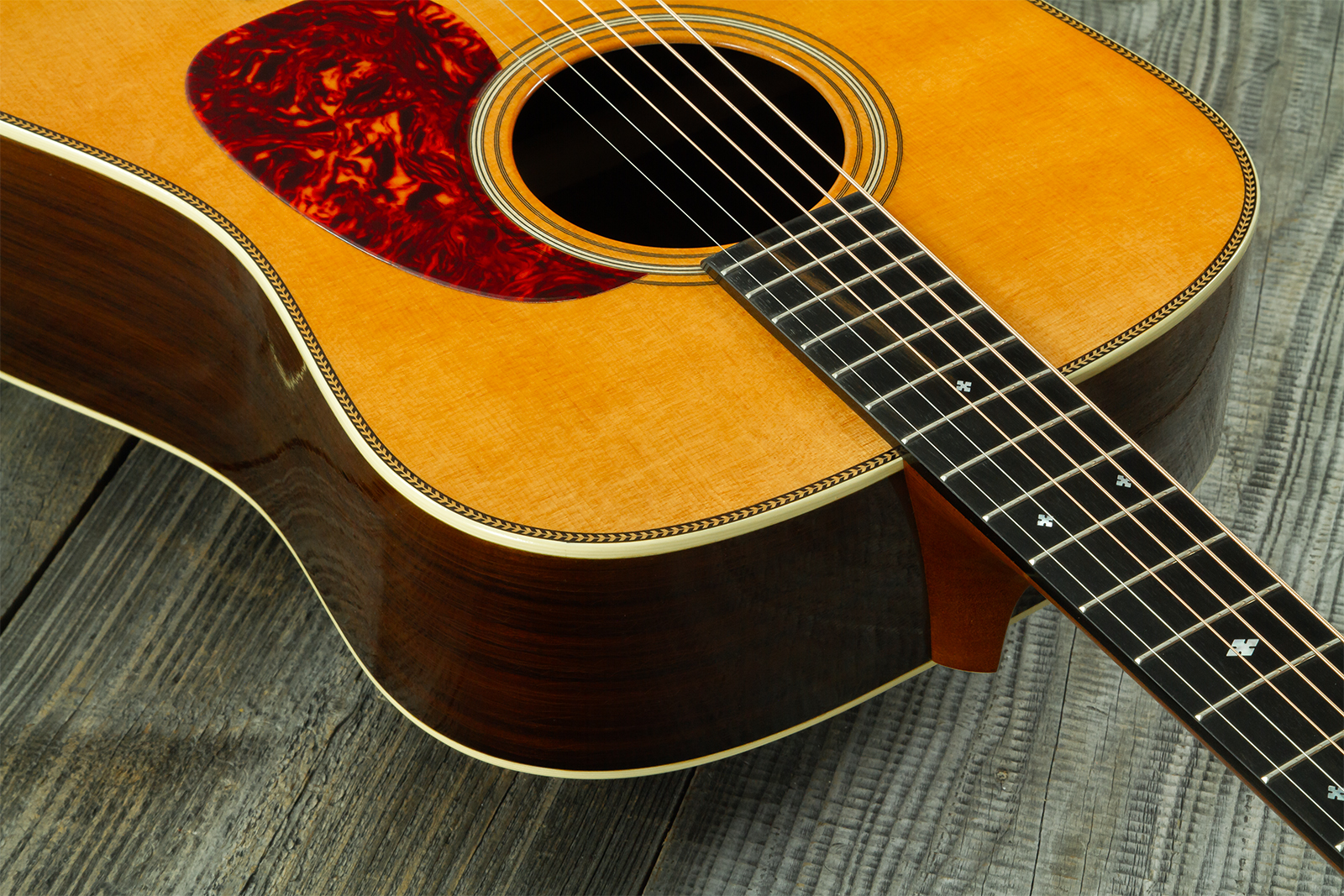 Atkin D37 Dreadnought Epicea Palissandre Eb - Aged Toned Relic Gloss Natural - Guitare Folk - Variation 17