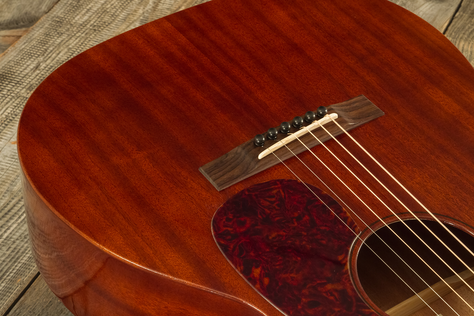 Atkin Oo14 Dust Bowl 00 Shsc Tout Acajou Rw #3855 - Natural - Guitare Folk - Variation 3