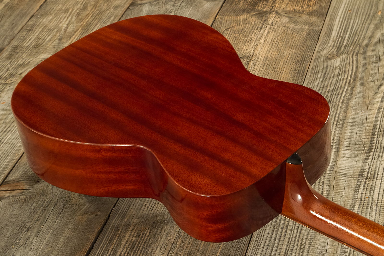 Atkin Oo14 Dust Bowl 00 Shsc Tout Acajou Rw #3855 - Natural - Guitare Folk - Variation 7