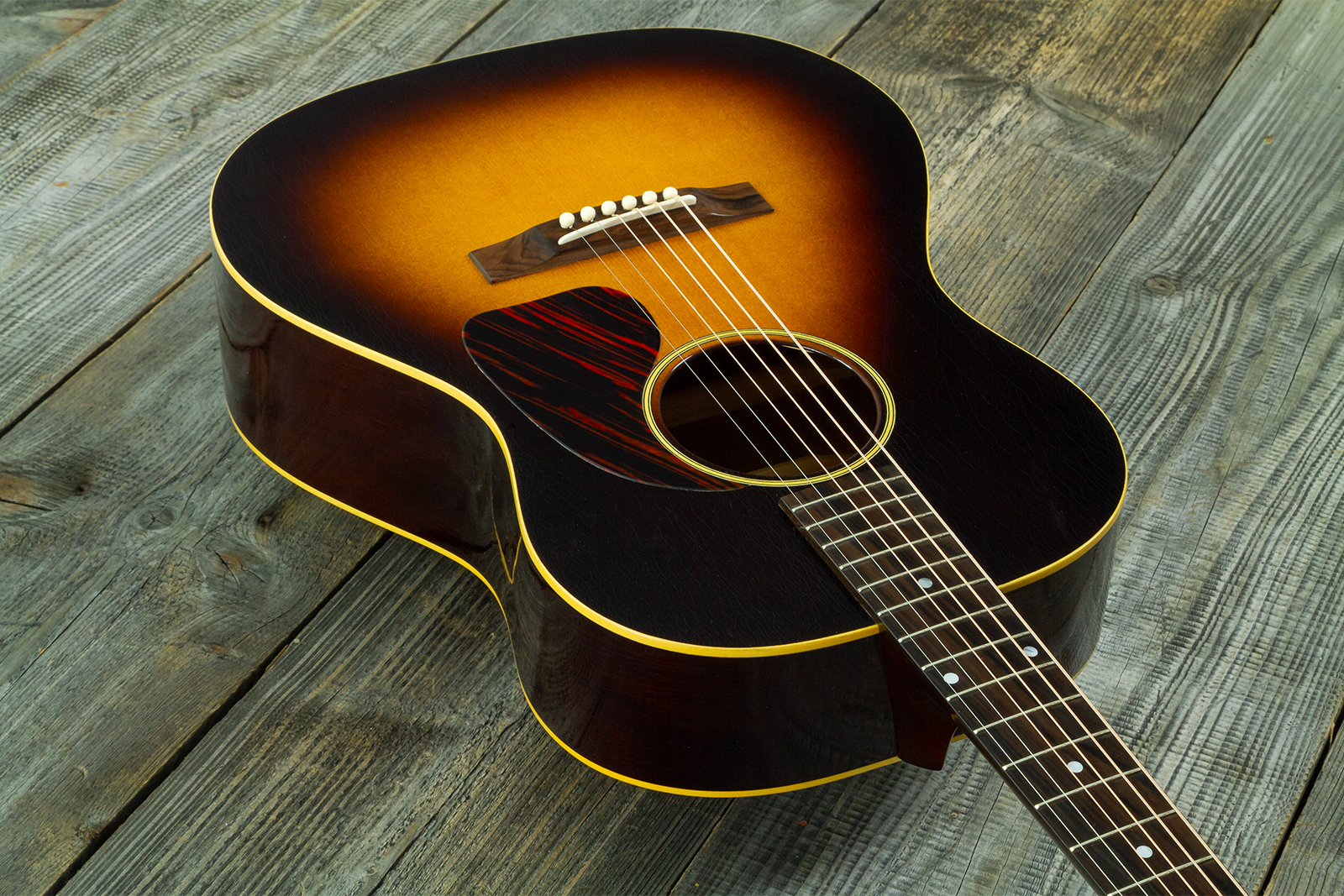 Atkin The Forty Seven Concert Shsc Epicea Acajou Rw - Aged Sunburst - Guitare Folk - Variation 2