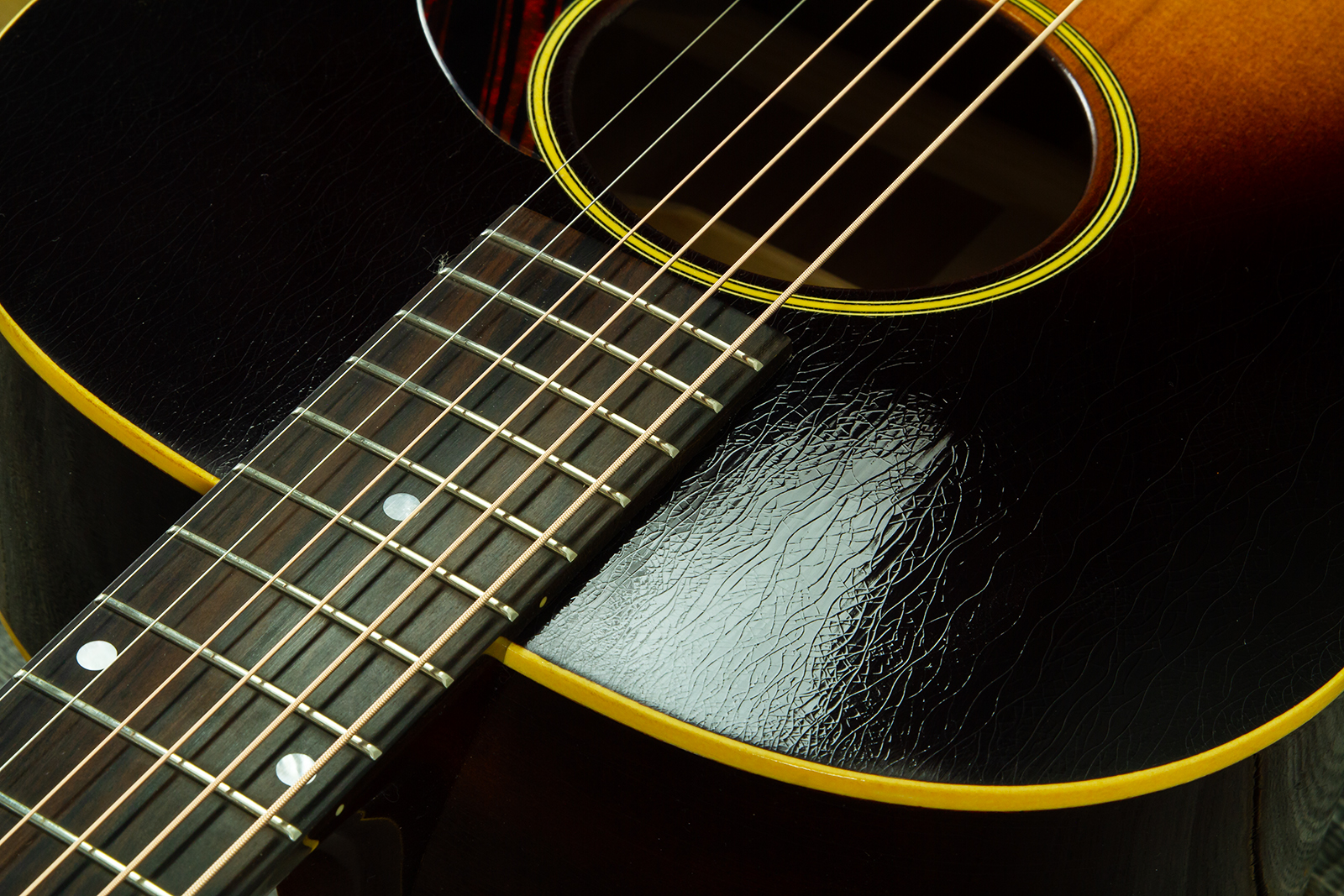 Atkin The Forty Seven Concert Shsc Epicea Acajou Rw - Aged Sunburst - Guitare Folk - Variation 3