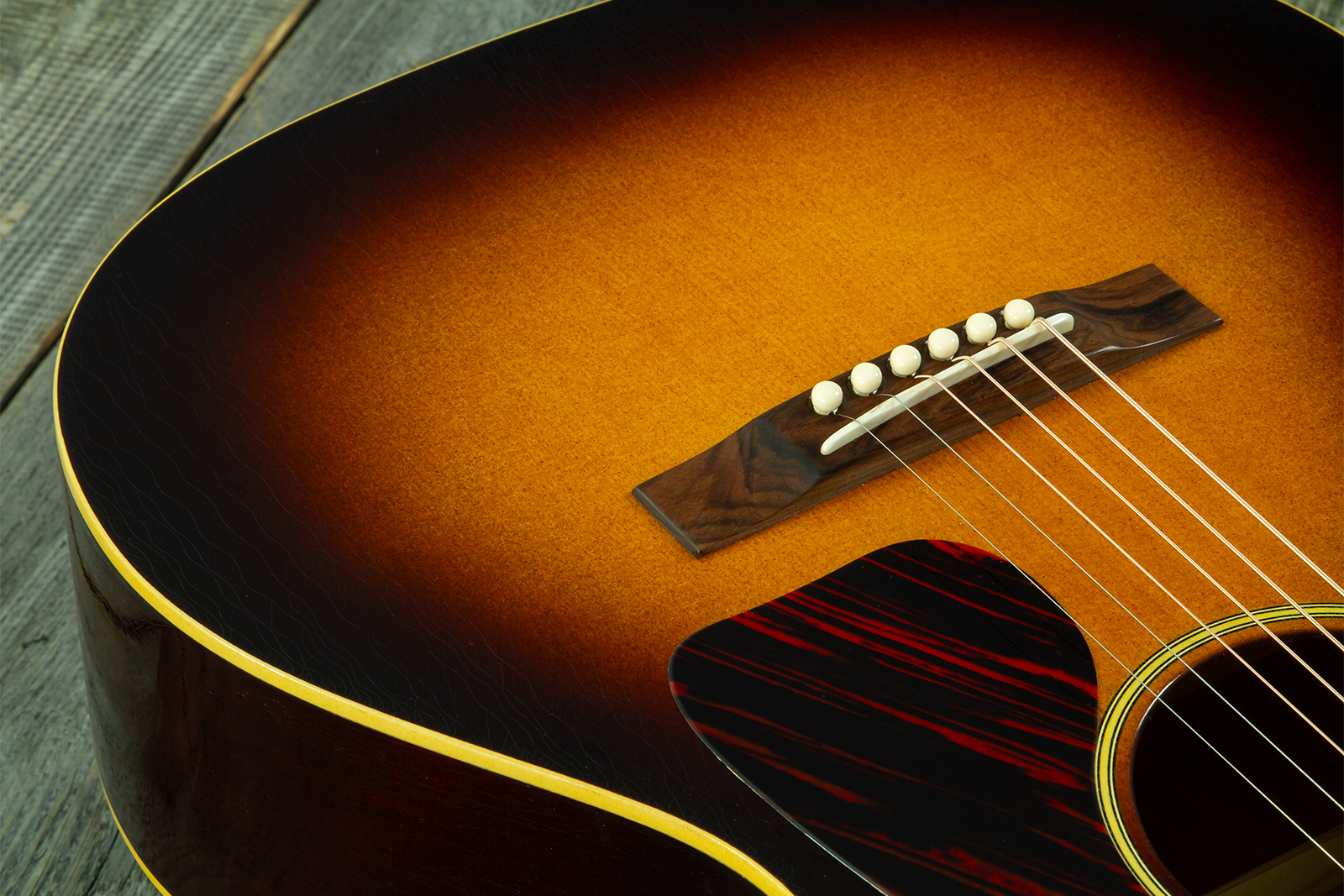 Atkin The Forty Seven Concert Shsc Epicea Acajou Rw - Aged Sunburst - Guitare Folk - Variation 4