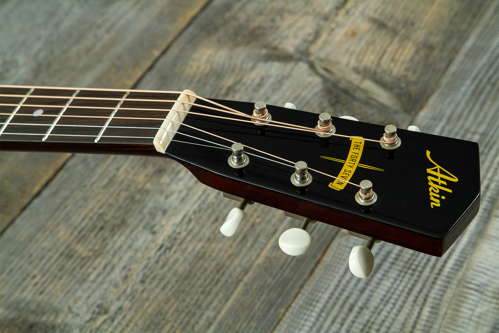 Atkin The Forty Seven Concert Shsc Epicea Acajou Rw - Aged Sunburst - Guitare Folk - Variation 7