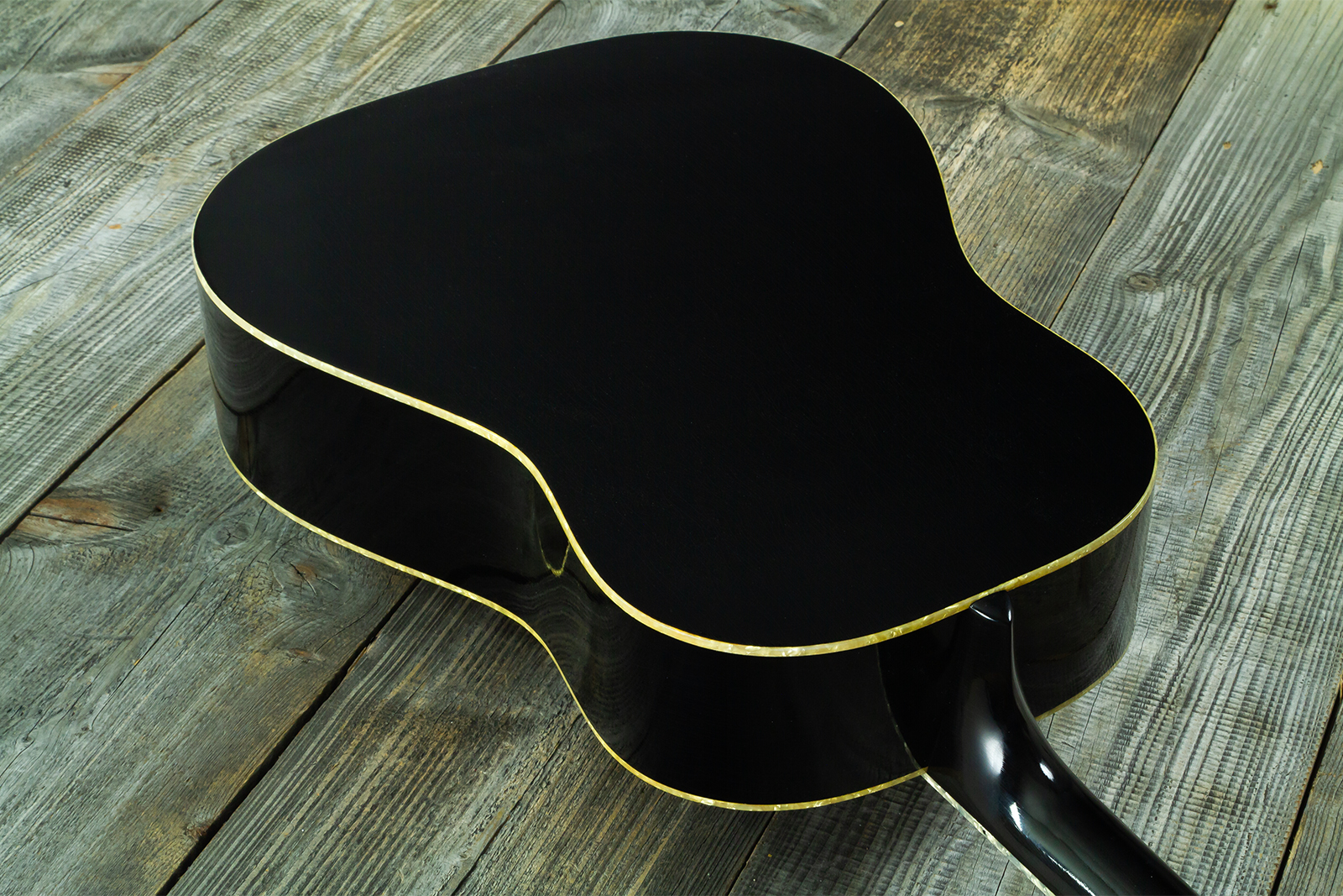 Atkin The Forty Three Dreadnought Shsc Epicea Erable Eb - Aged Black Pearl - Guitare Folk - Variation 9