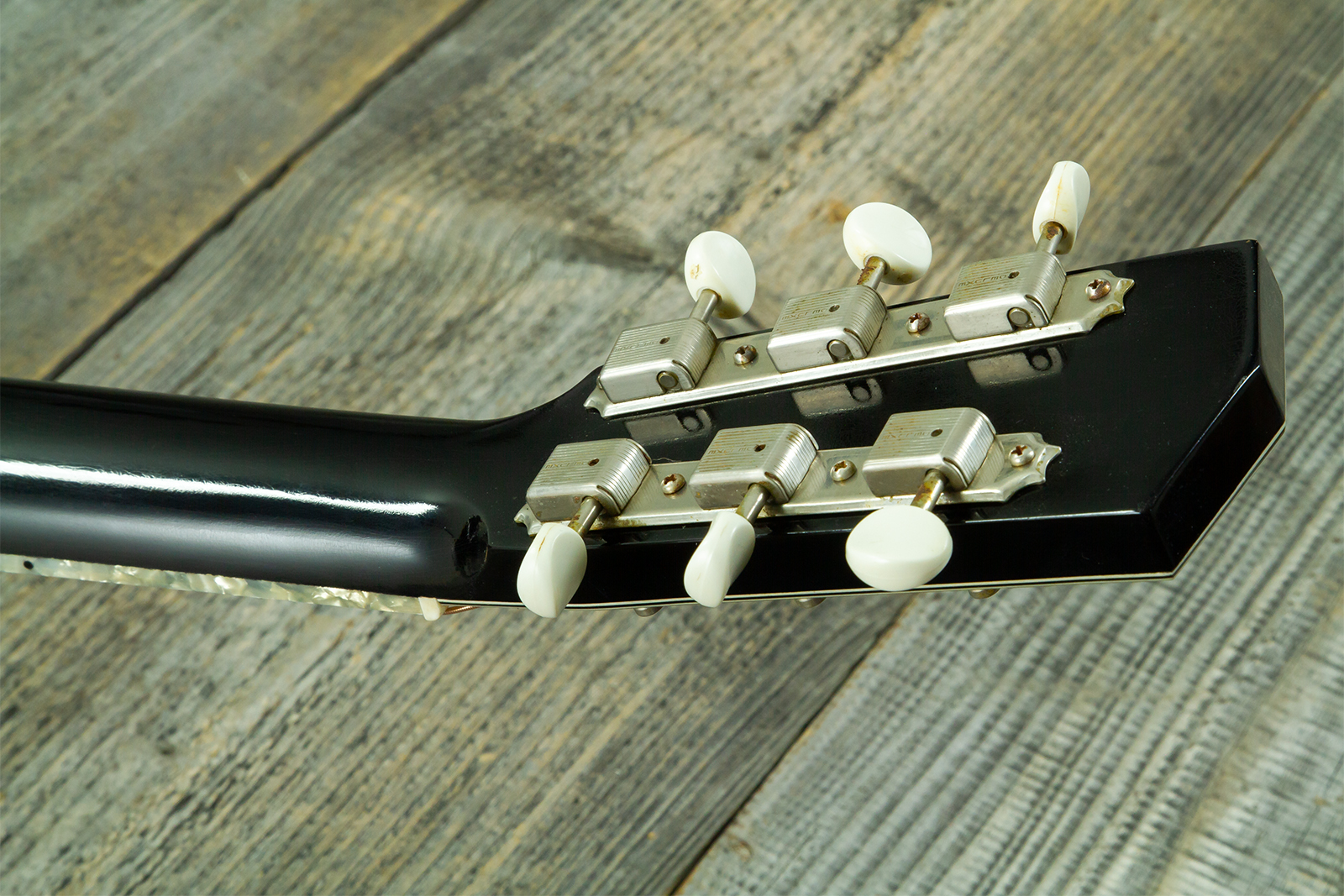 Atkin The Forty Three Dreadnought Shsc Epicea Erable Eb - Aged Black Pearl - Guitare Folk - Variation 12