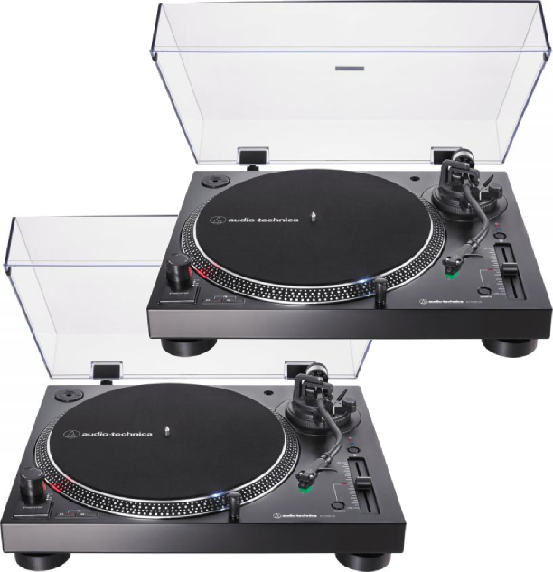 Audio Technica At-lp120 Xbt Usb Bk  X 2 - Set Dj Complet - Main picture