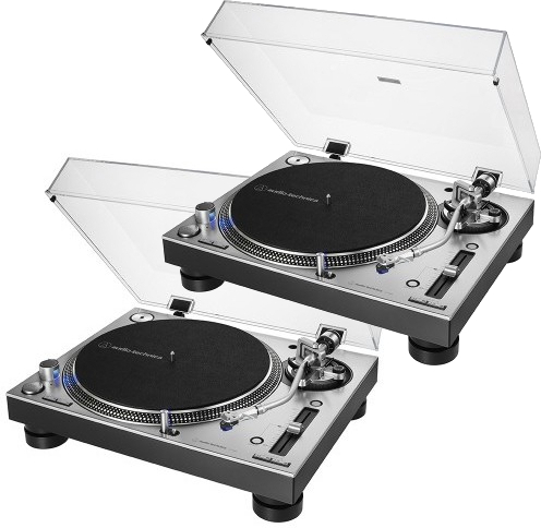 Audio Technica At-lp140xp - Silver X 2 - Set Dj Complet - Main picture