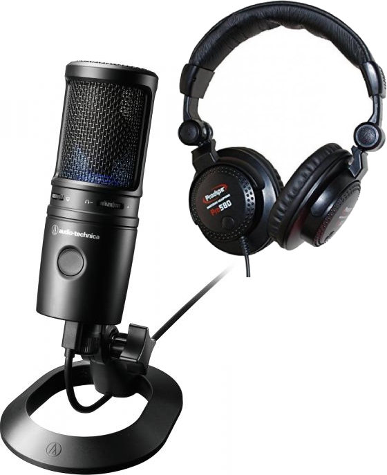 Audio Technica At2020 Usb-x  + Pro580 - Pack Micro - Main picture