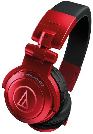 Audio Technica Ath-pro500mk2rd - Rouge - Casque Studio - Main picture