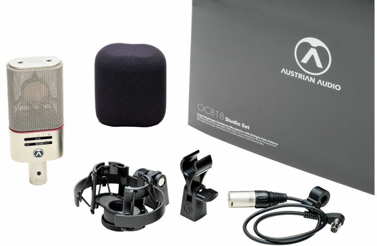 Austrian Audio Oc818 Studio Set - Micro Statique Large Membrane - Main picture