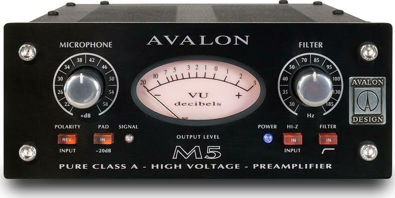 Avalon Design M5 Black - PrÉampli - Main picture