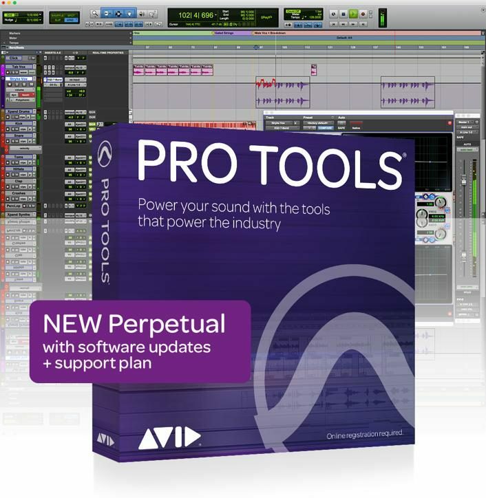 Avid Pro Tools Perpetual Licence - Logiciel Protools Avid - Main picture