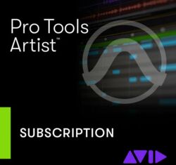 Logiciel séquenceur Avid Pro Tools Artist Annual Subscription