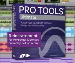 Logiciel séquenceur Avid PRO TOOLS ULTIMATE REINSTATMENT