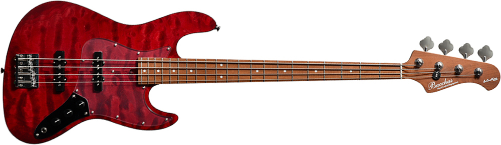 Bacchus Jt Wl4-qm Rsm/m Jap Tune Up Mn - Basse Électrique Solid Body - Main picture
