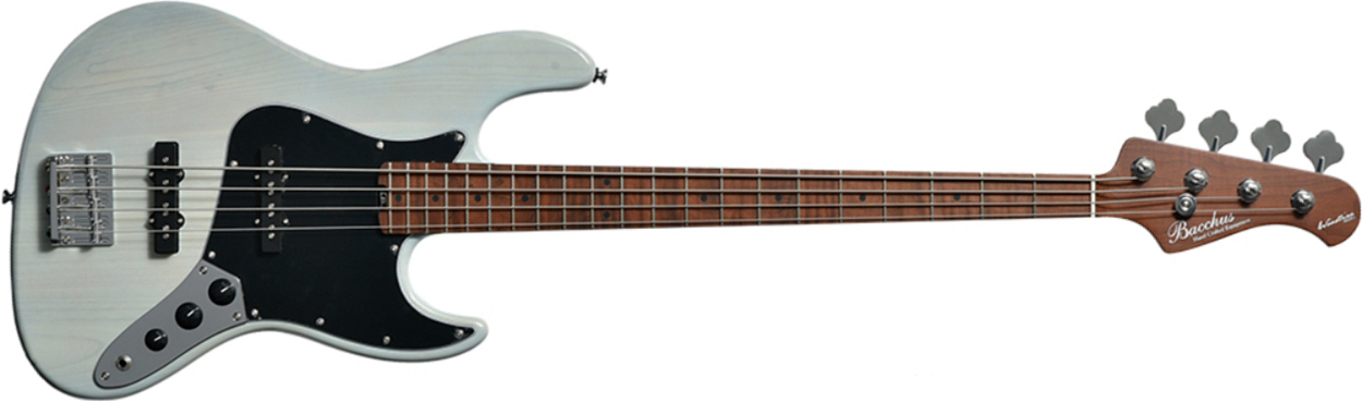 Bacchus Wl4 Ash Rsm Global Mn - Sonic Blue - Basse Électrique Solid Body - Main picture