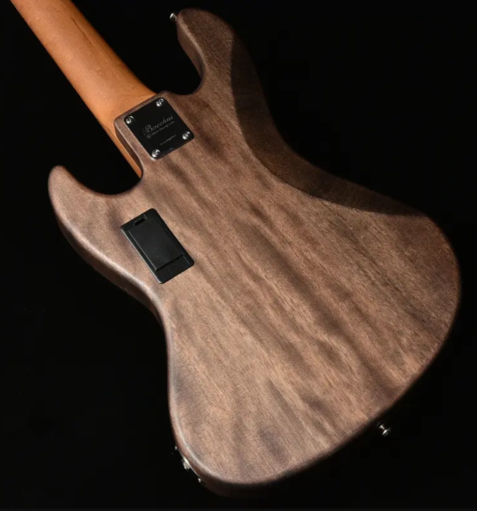 Bacchus Jt Wl5-qm-ac Rsm/m Jap Tune Up Active Mn - Brown Satin - Basse Électrique Solid Body - Variation 1