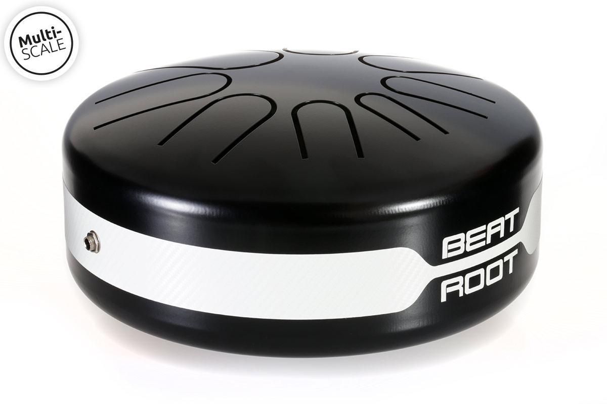 Handpans & steel tongues drums Beat root Multi-scale electro-acoustique Noir