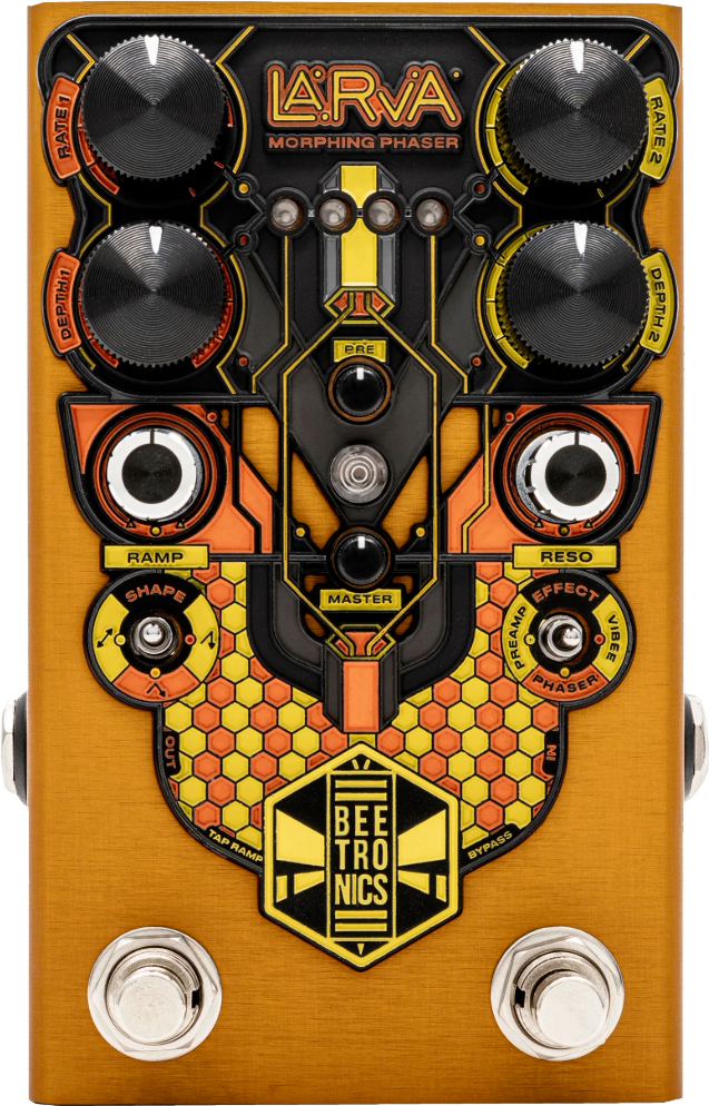 Beetronics Larva Morphing Phaser - PÉdale Reverb / Delay / Echo - Main picture