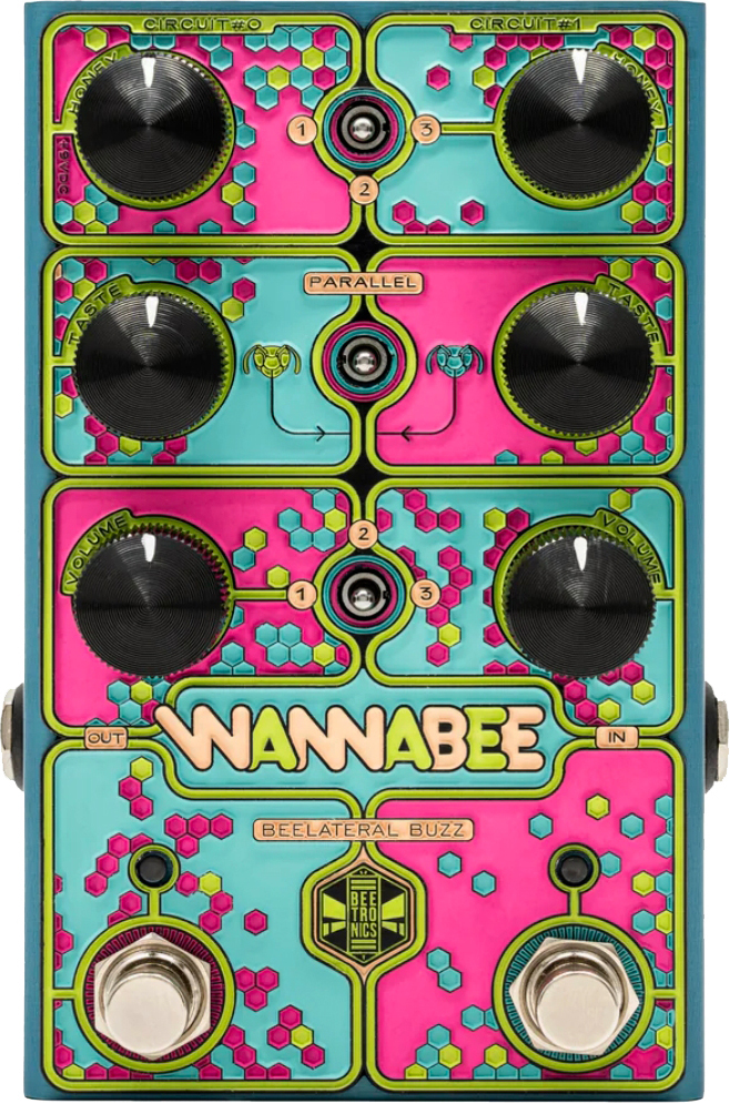 Beetronics Wannabee Beelateral Buzz Overdrive - PÉdale Reverb / Delay / Echo - Main picture