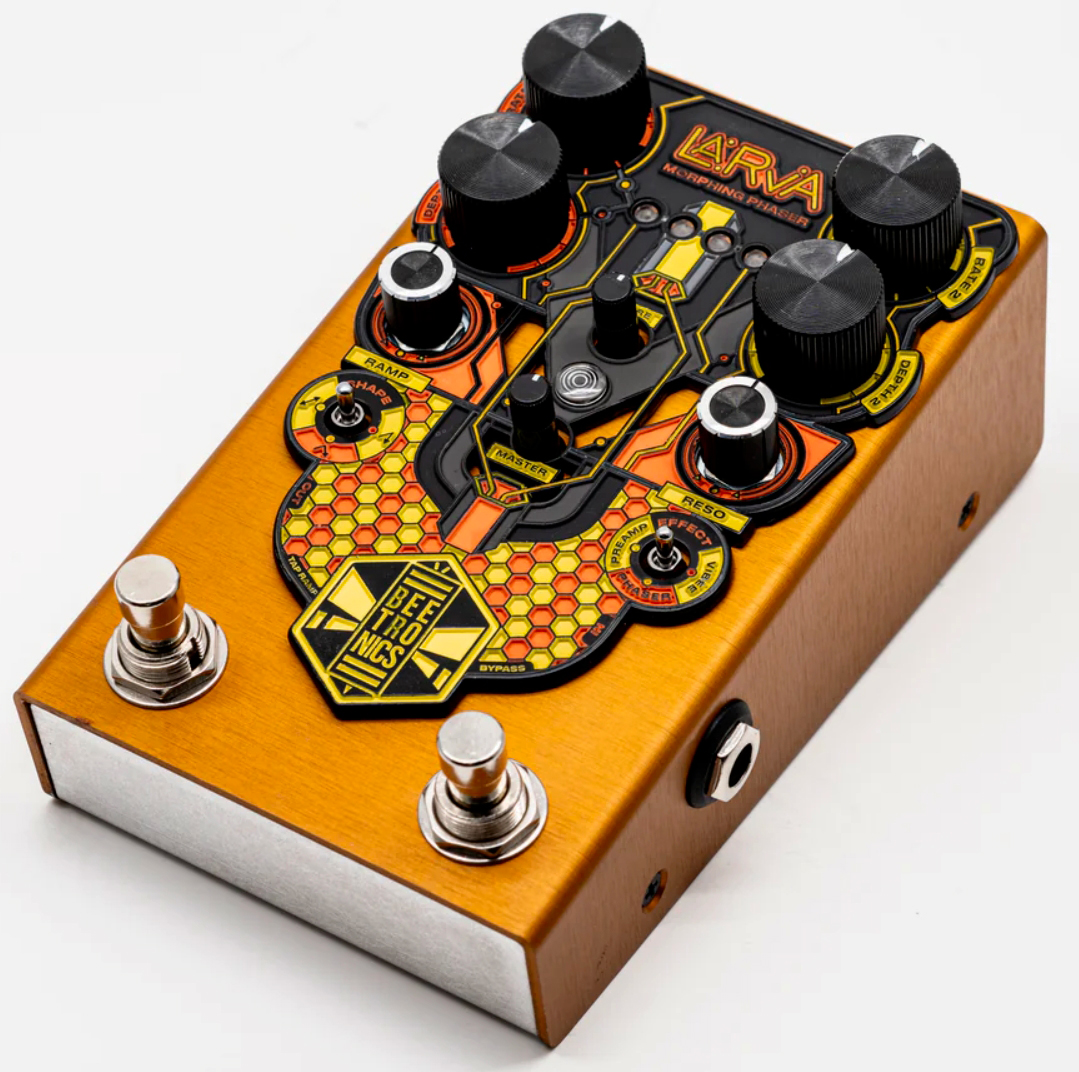 Beetronics Larva Morphing Phaser - PÉdale Reverb / Delay / Echo - Variation 1