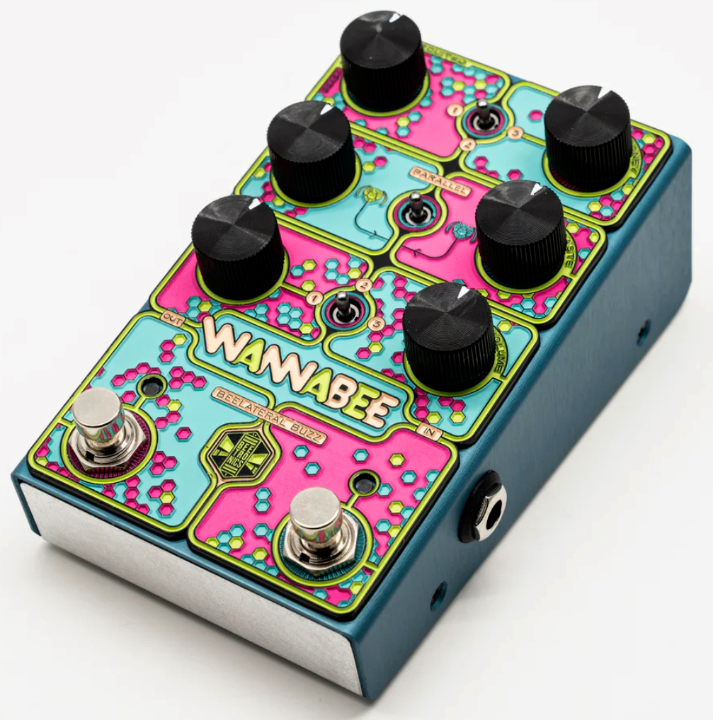 Beetronics Wannabee Beelateral Buzz Overdrive - PÉdale Reverb / Delay / Echo - Variation 1