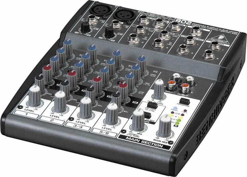 Behringer Xenyx 802 - Table De Mixage Analogique - Main picture