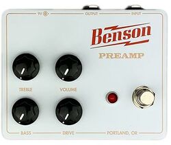 Pédale overdrive / distortion / fuzz Benson amps GERMANIUM PREAMP