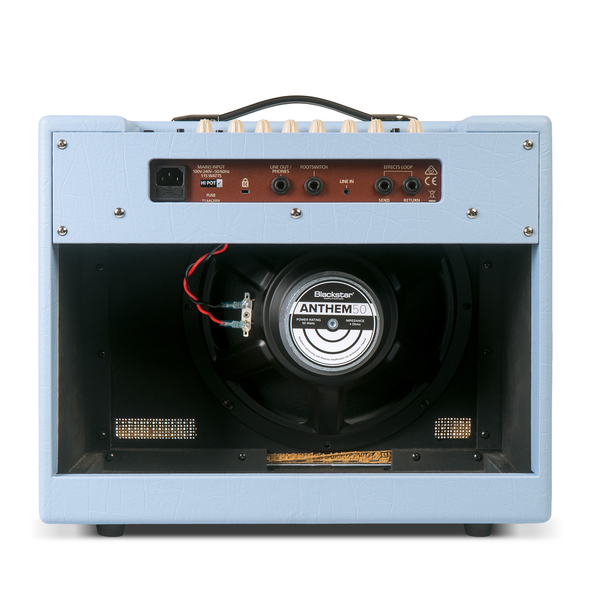 Blackstar Debut 50r Baby Blue Union Flag - Ampli Guitare Électrique Combo - Variation 3