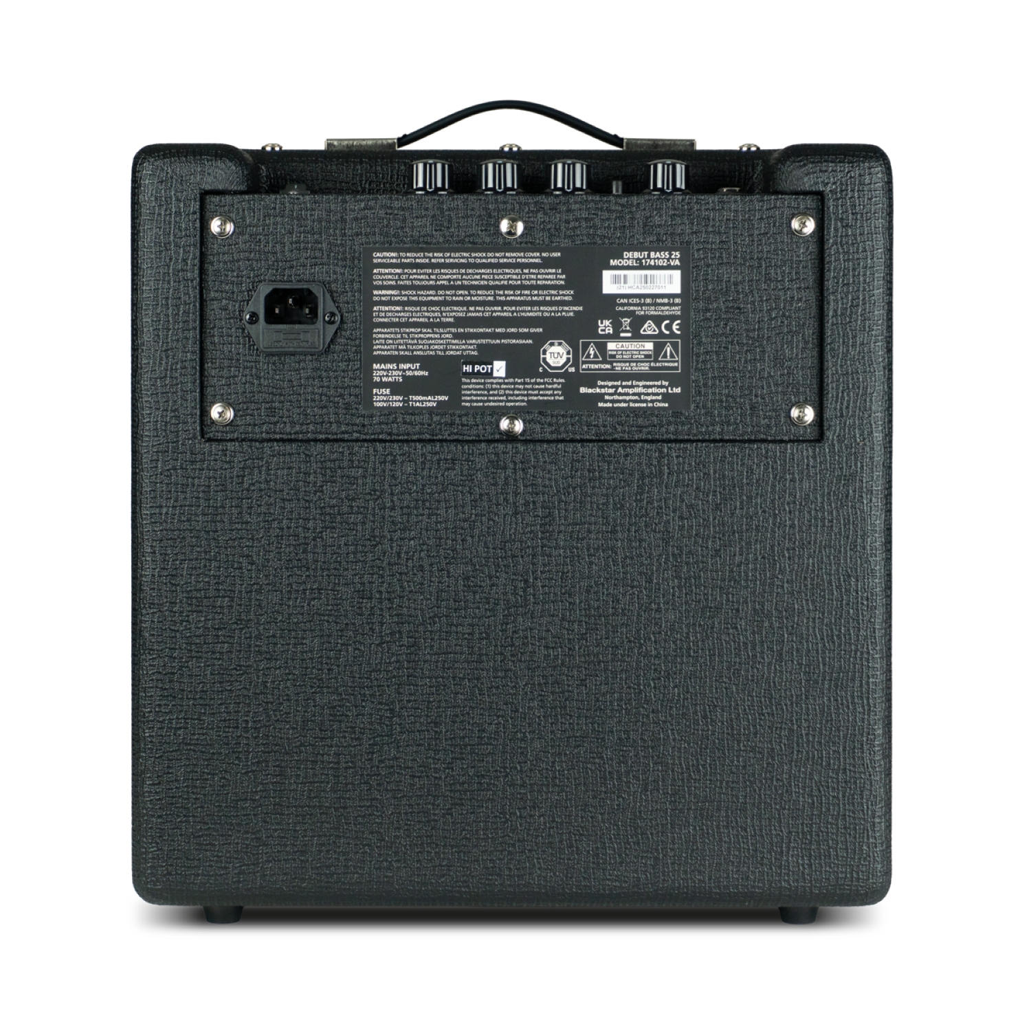 Blackstar Debut Bass 25 1x8 25w - Combo Ampli Basse - Variation 2