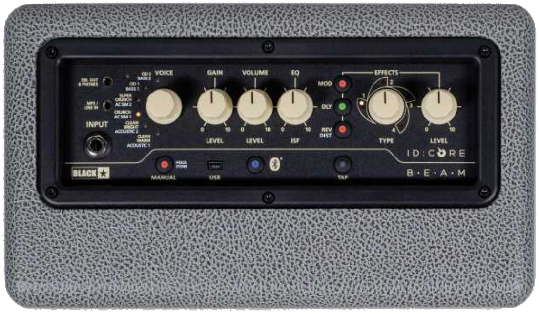 Blackstar Id:core Beam Bluetooth Amplifier 15w 2x5 Bronco Grey - Ampli Guitare Électrique Combo - Variation 2
