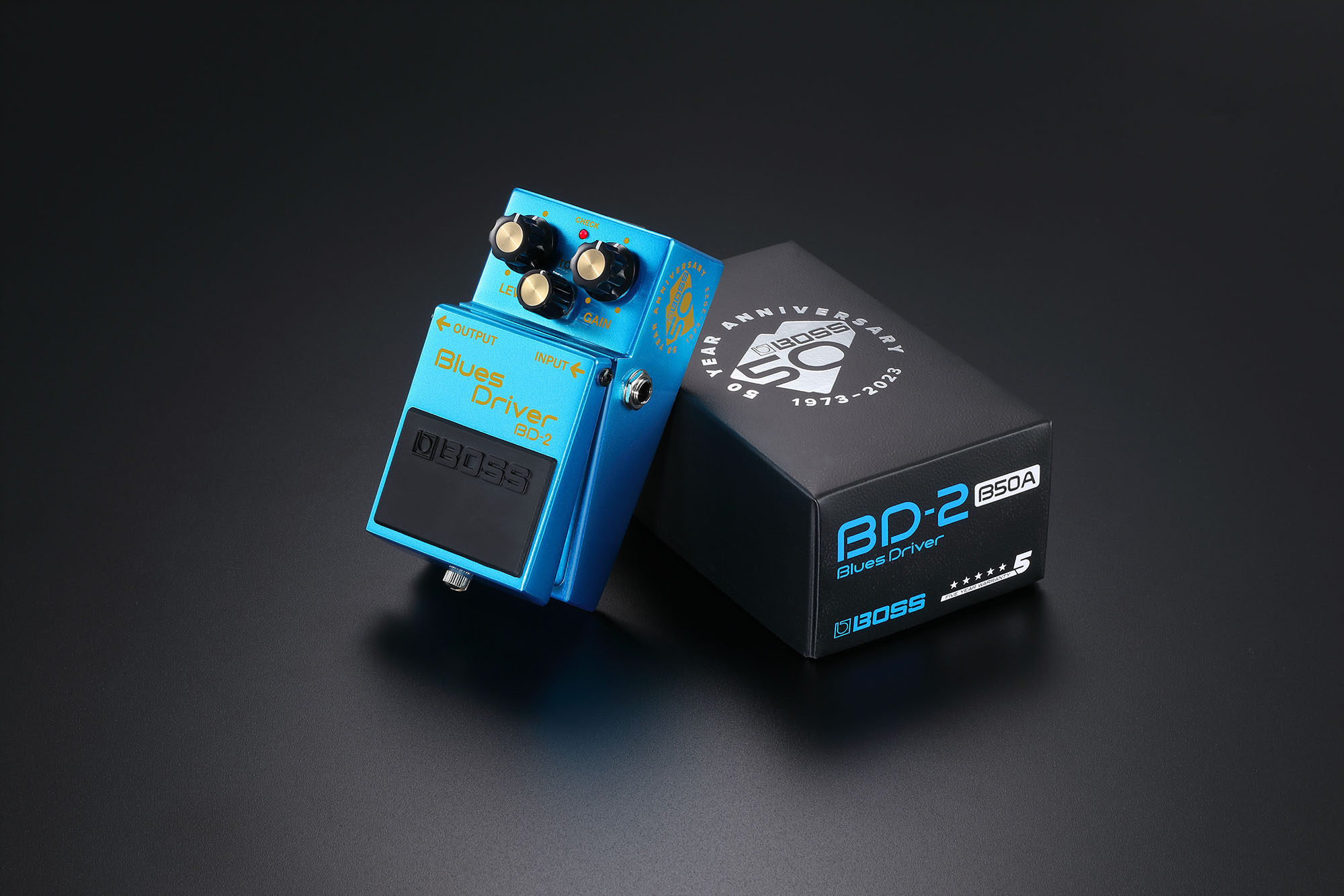 Boss Bd-2-b50a Blues Driver 50th Anniversary - PÉdale Overdrive / Distortion / Fuzz - Variation 4