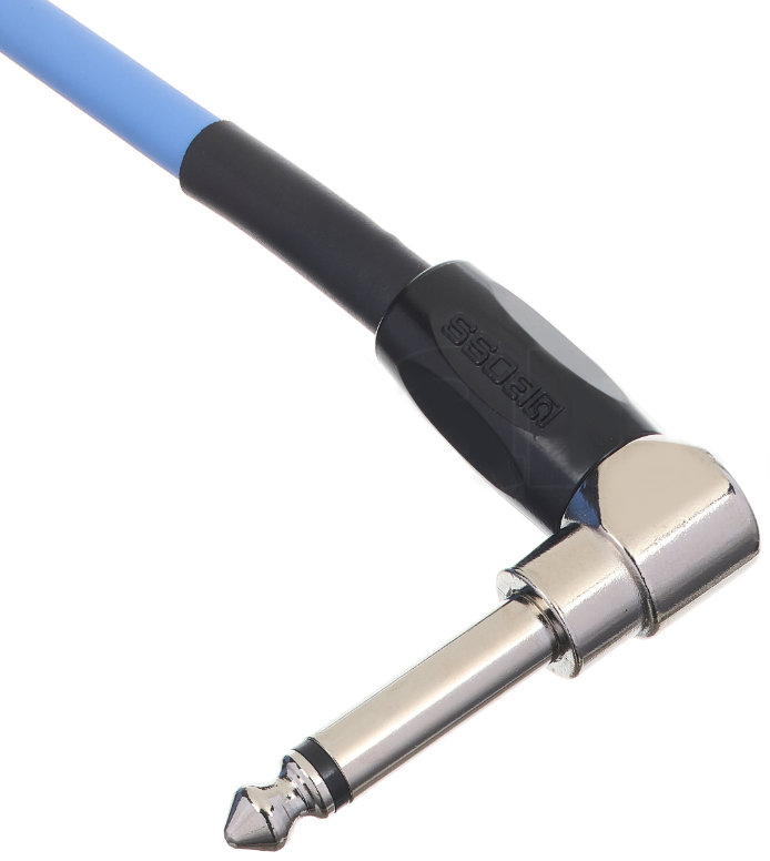 Boss Bic-10a-bu Cable Instrument Coude/droit 10ft Blue - CÂble - Variation 1