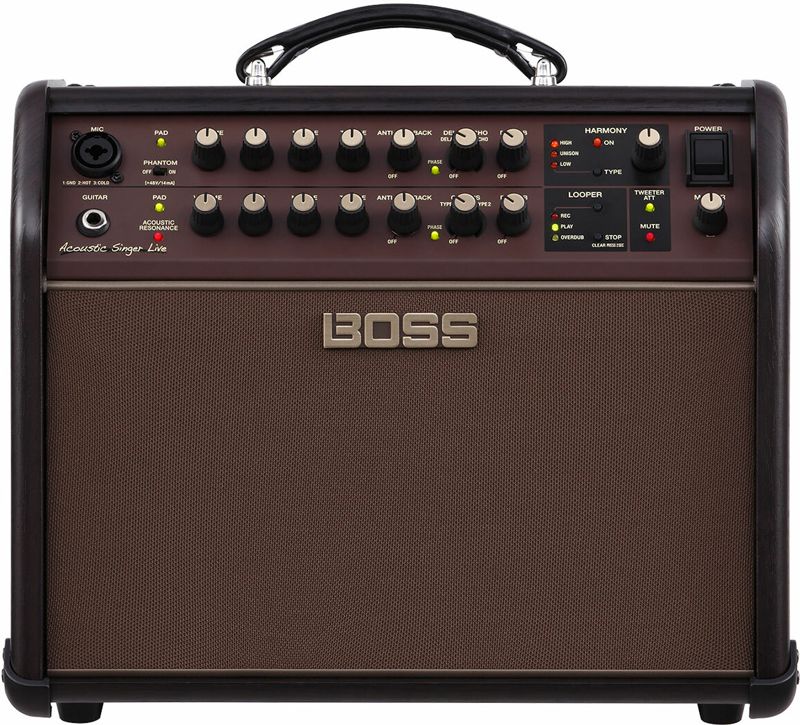 Boss Acoustic Singer Live 60w 1x6.5 - Combo Ampli Acoustique - Main picture