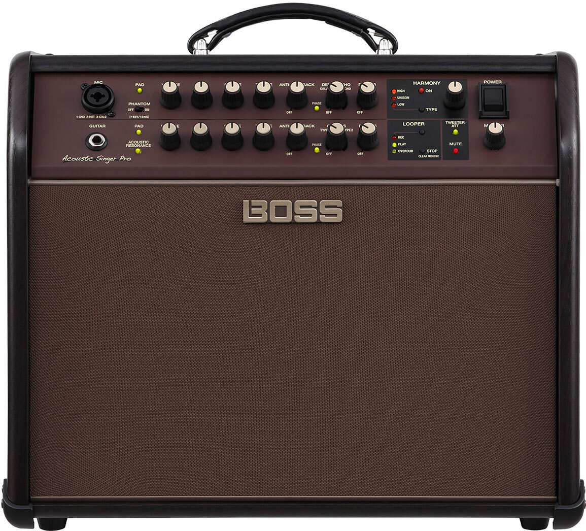 Boss Acoustic Singer Pro 120w 1x8 - Combo Ampli Acoustique - Main picture