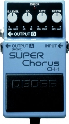 Boss Ch1 Chorus - PÉdale Chorus / Flanger / Phaser / Tremolo - Main picture